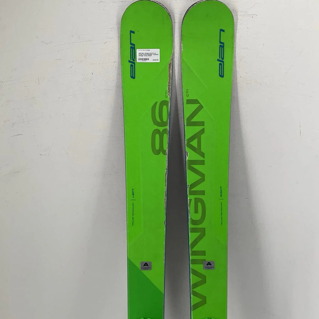 2020 Elan Wingman 86 CTI w/ Tyrolia Attack Bindings *Topsheet Damage*