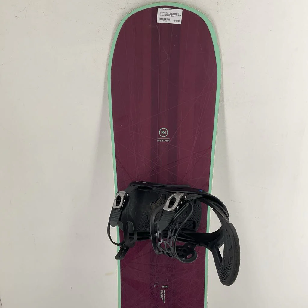 2020 Nidecker Venus Series w/ Burton Scribe Snowboard Bindings