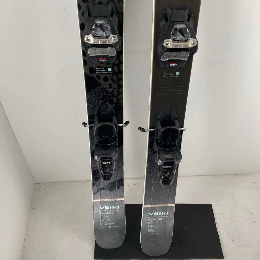 2020 Volkl Women's Secret 102 w/ Marker Squire 11 Bindings - Image 2