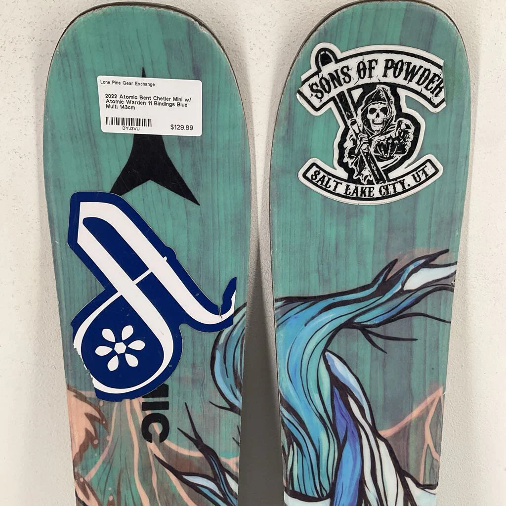 2022 Atomic Bent Chetler Mini w/ Atomic Warden 11 Bindings - Image 3