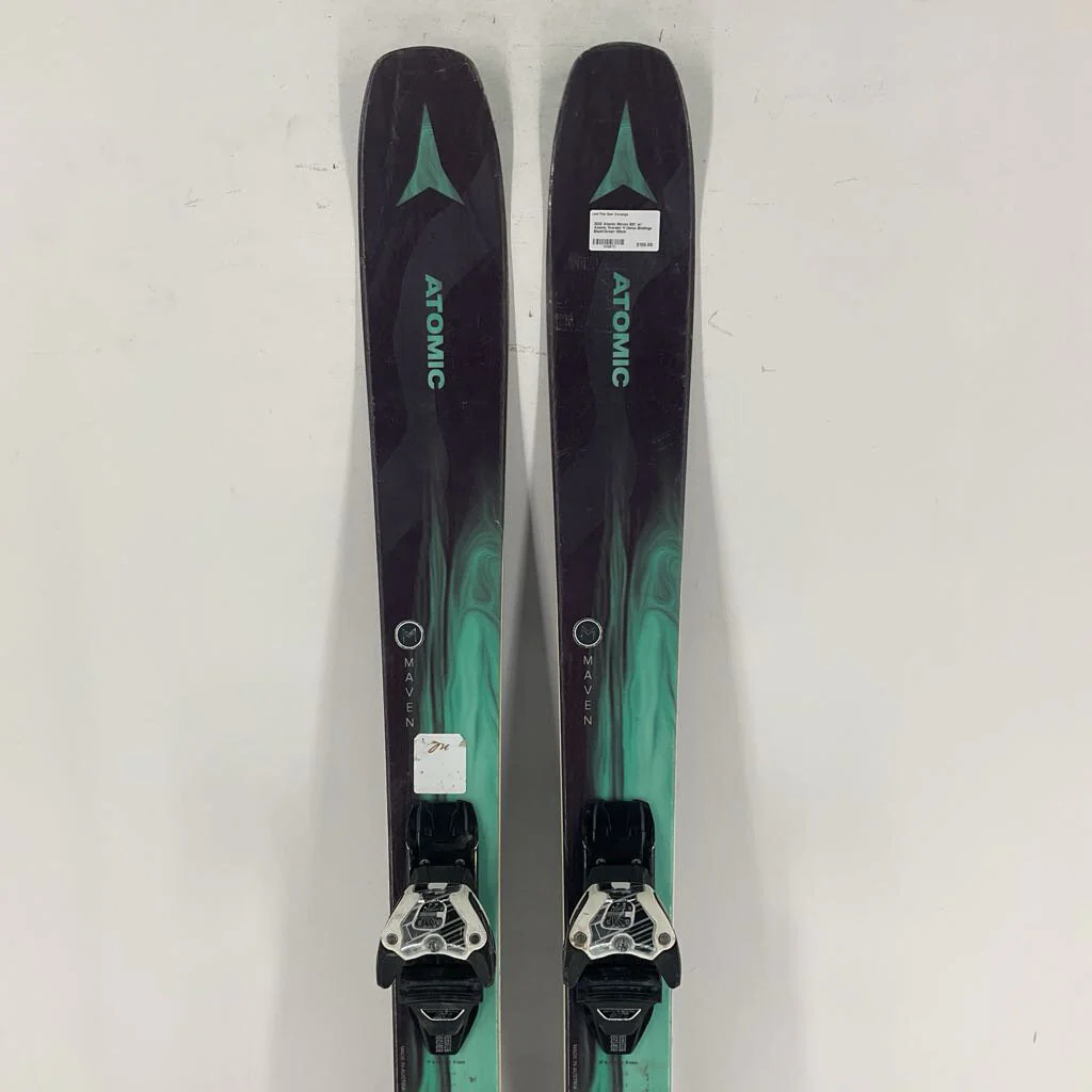 2022 Atomic Maven 93C w/ Atomic Warden 11 Demo Bindings - Image 5