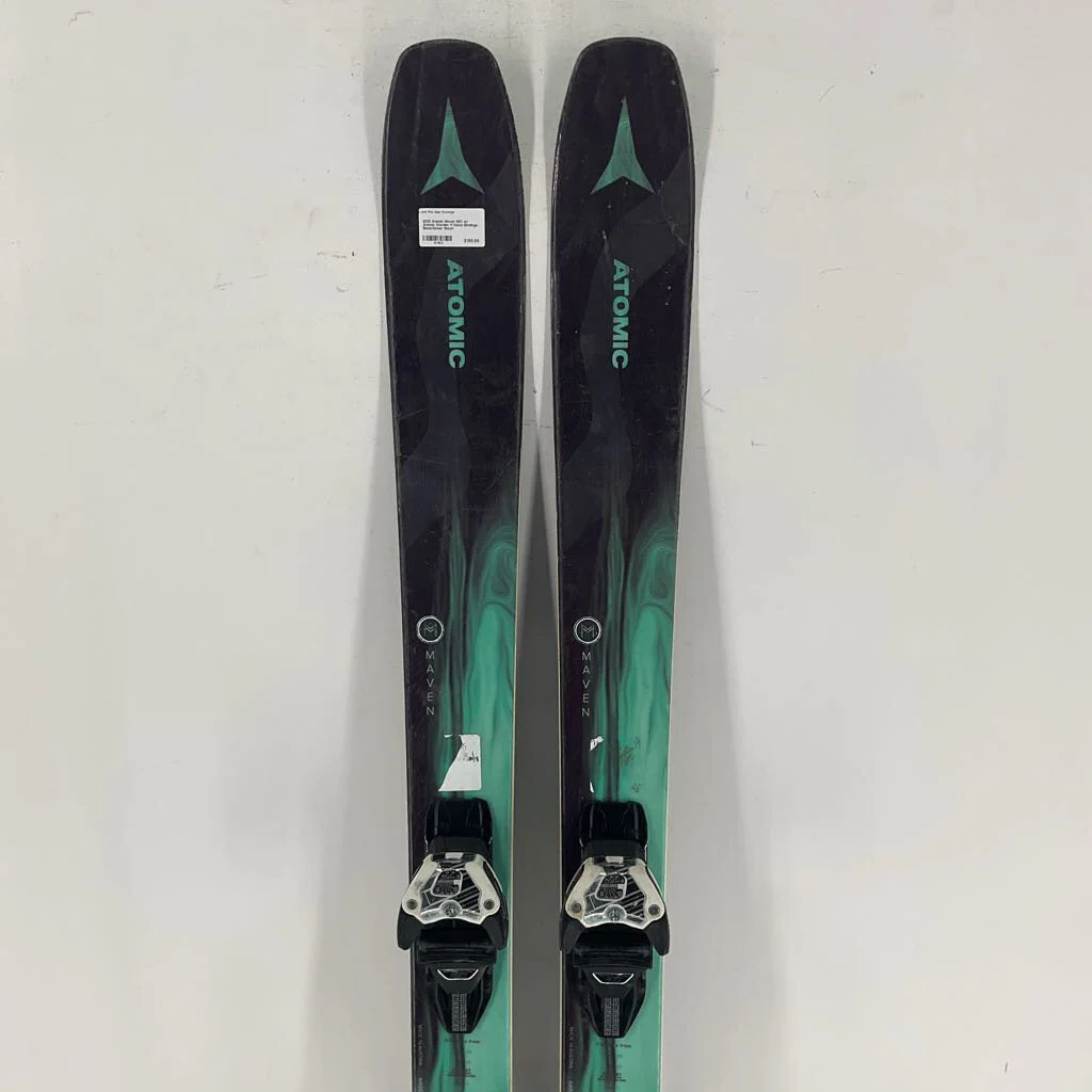 2022 Atomic Maven 93C w/ Atomic Warden 11 Demo Bindings - Image 9
