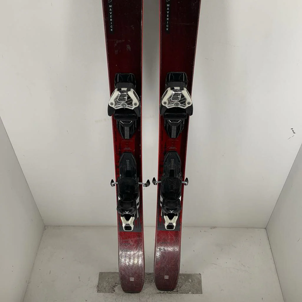 2022 Atomic Maverick 95 Ti w/ Atomic Warden 13 Demo Bindings - Image 2