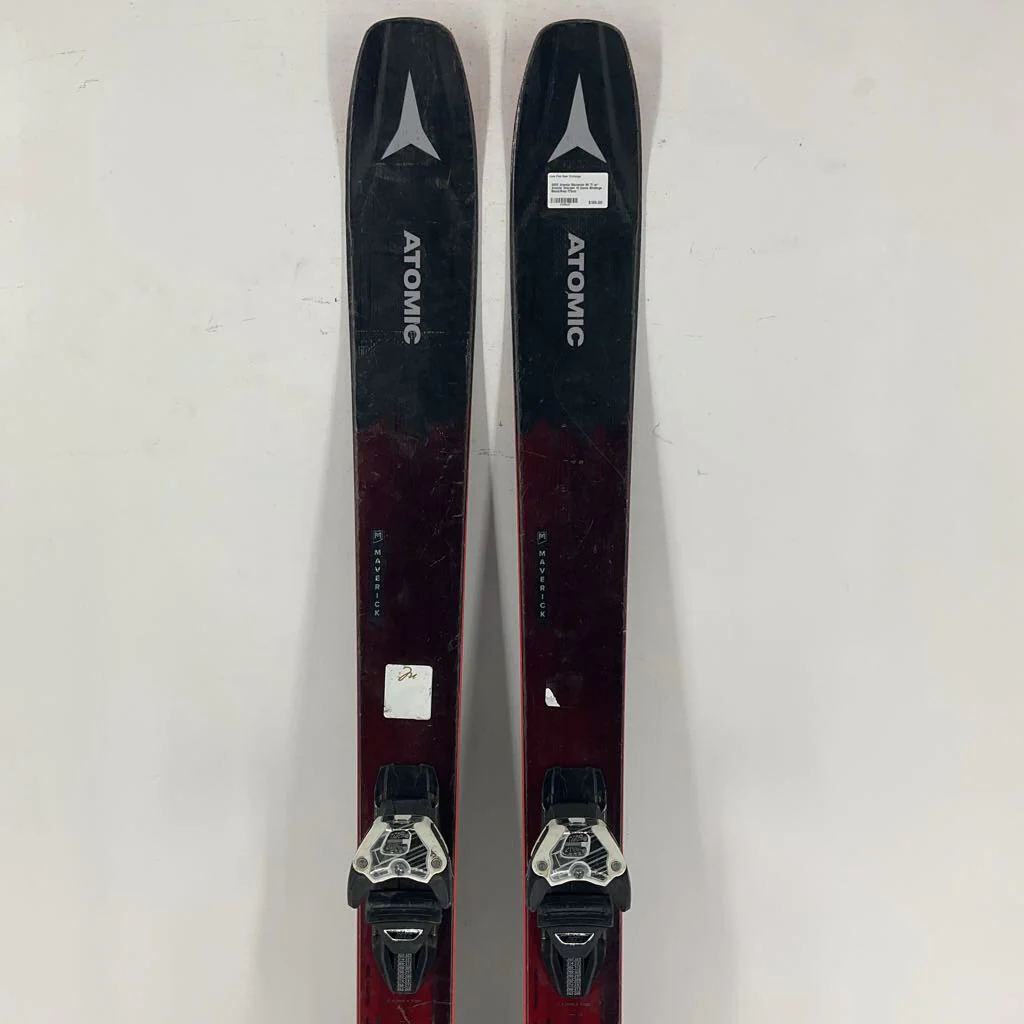 2022 Atomic Maverick 95 Ti w/ Atomic Warden 13 Demo Bindings - Image 32