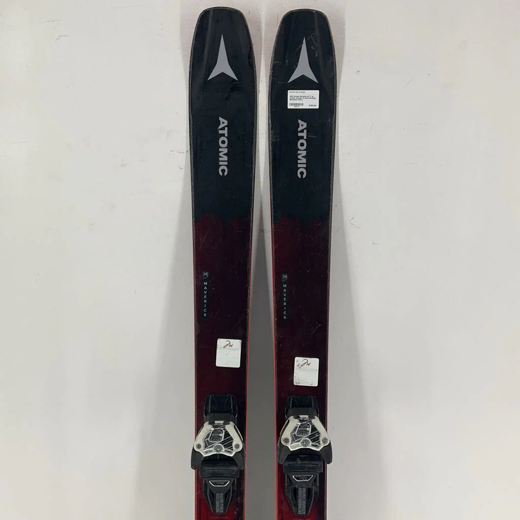 2022 Atomic Maverick 95 Ti w/ Atomic Warden 13 Demo Bindings - Image 36