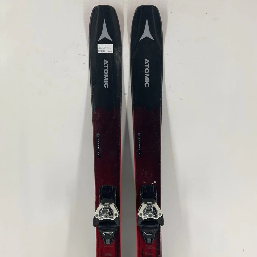 2022 Atomic Maverick 95 Ti w/ Atomic Warden 13 Demo Bindings - Image 6