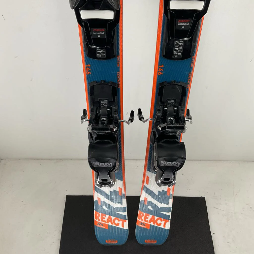 2022 Rossignol React R4 Carbon w/ Look Xpress 11 Demo Bindings - Image 6