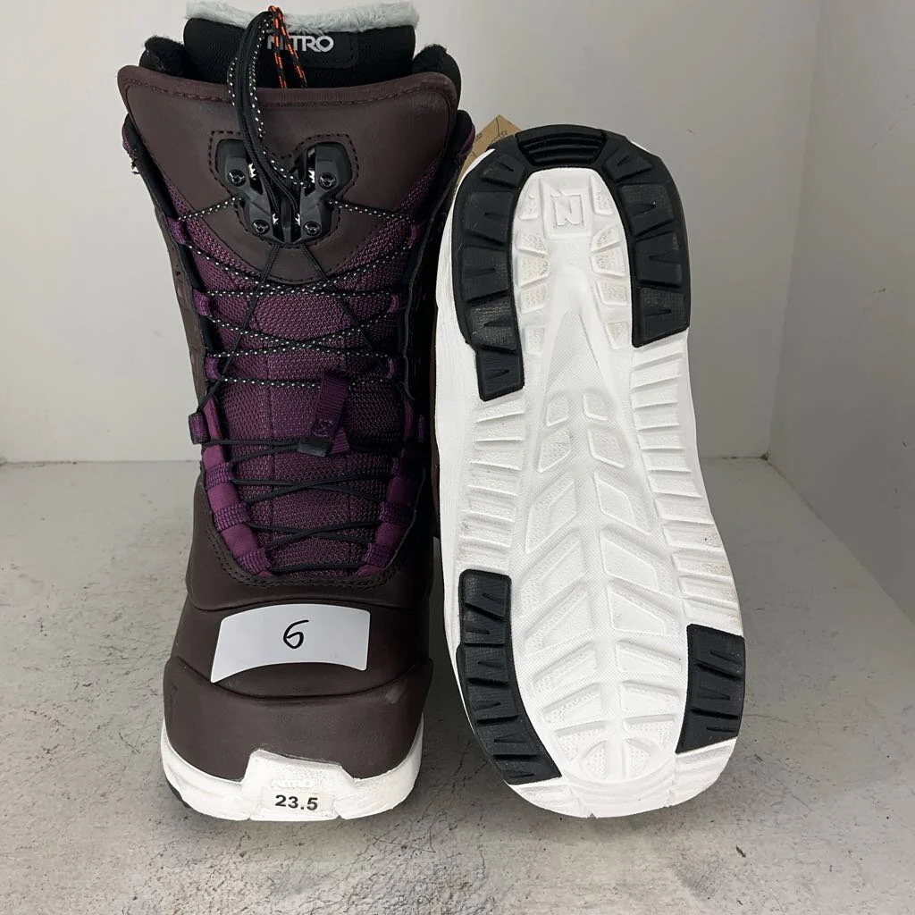 2023 Nitro Women's Crown TLS Snowboard Boots - Image 8