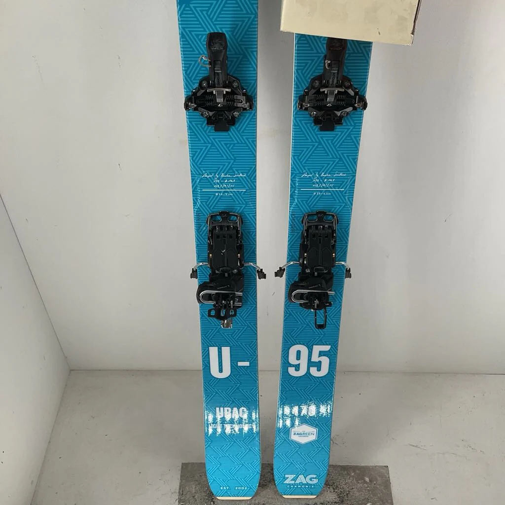 2023 Zag Women's UBAC 95 w/ Atomic Backland Summit 9 Bindings w/ Zag UBAC Climbing Skins - Image 2