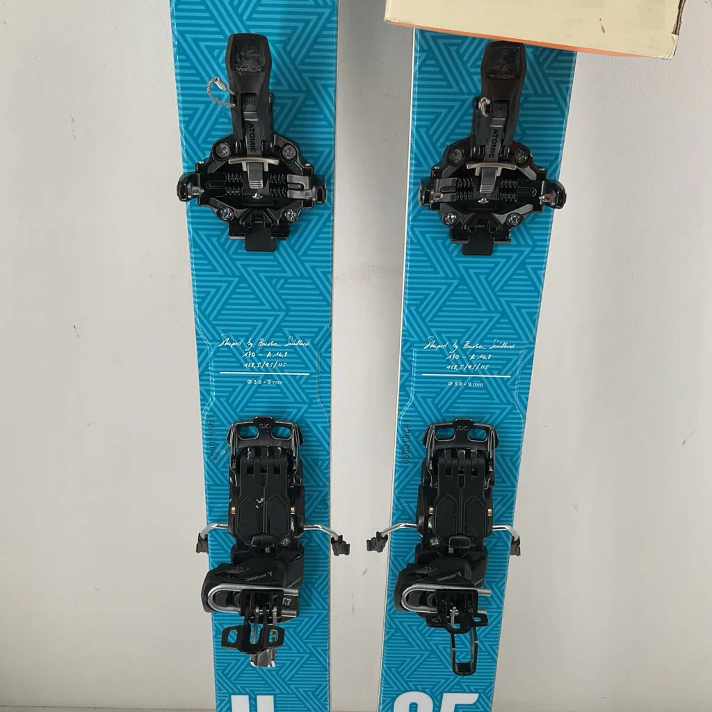 2023 Zag Women's UBAC 95 w/ Atomic Backland Summit 9 Bindings w/ Zag UBAC Climbing Skins - Image 5