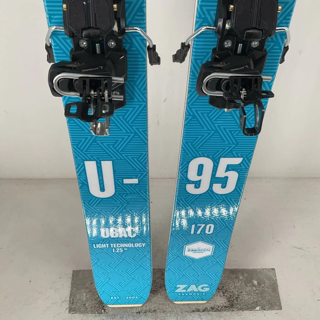 2023 Zag Women's UBAC 95 w/ Atomic Backland Summit 9 Bindings w/ Zag UBAC Climbing Skins - Image 6