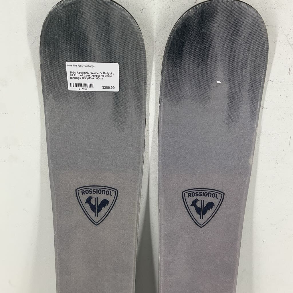 2024 Rossignol Women's Rallybird 90 Pro w/ Look Xpress 10 Demo Bindings - Image 3