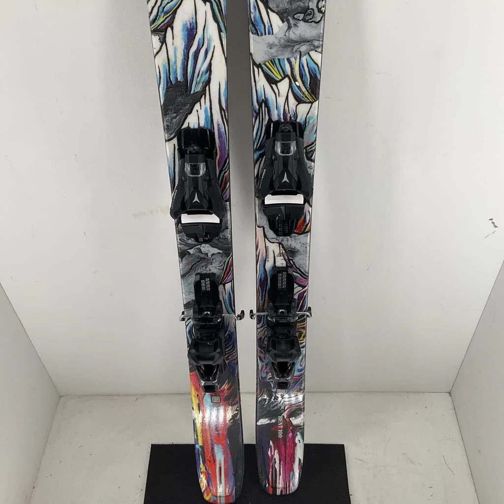 2025 Atomic Bent 100 w/ Atomic Strive 11 Demo Bindings - Image 11