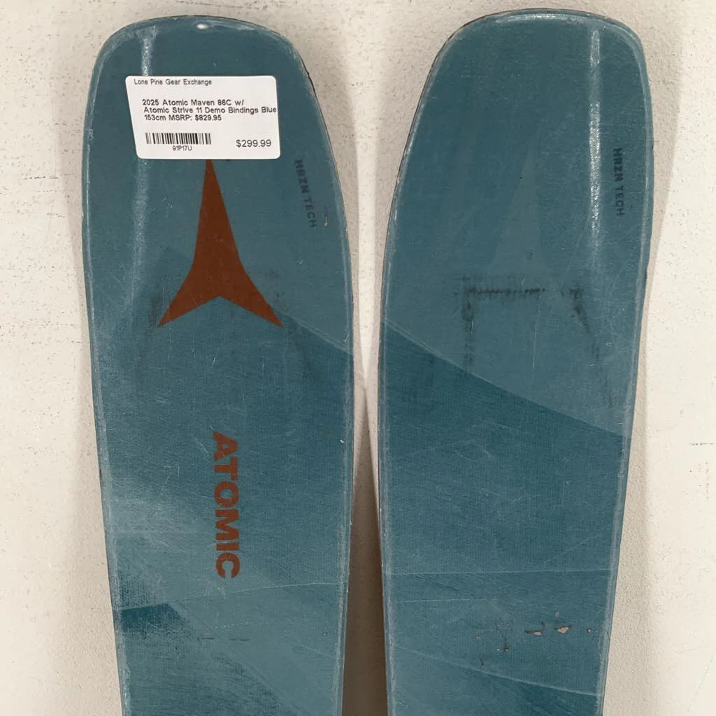2025 Atomic Maven 86C w/ Atomic Strive 11 Demo Bindings - Image 3