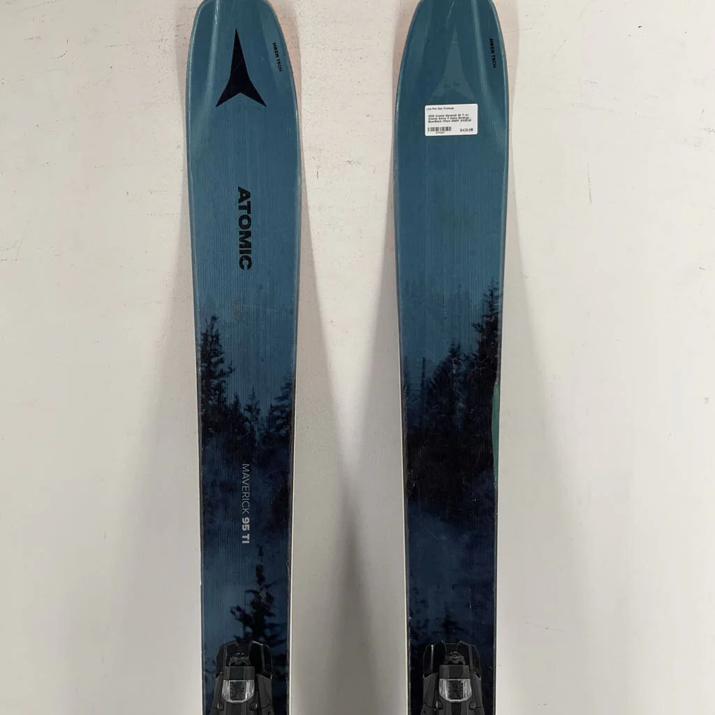 2025 Atomic Maverick 95 Ti w/ Atomic Strive 11 Demo Bindings - Image 55