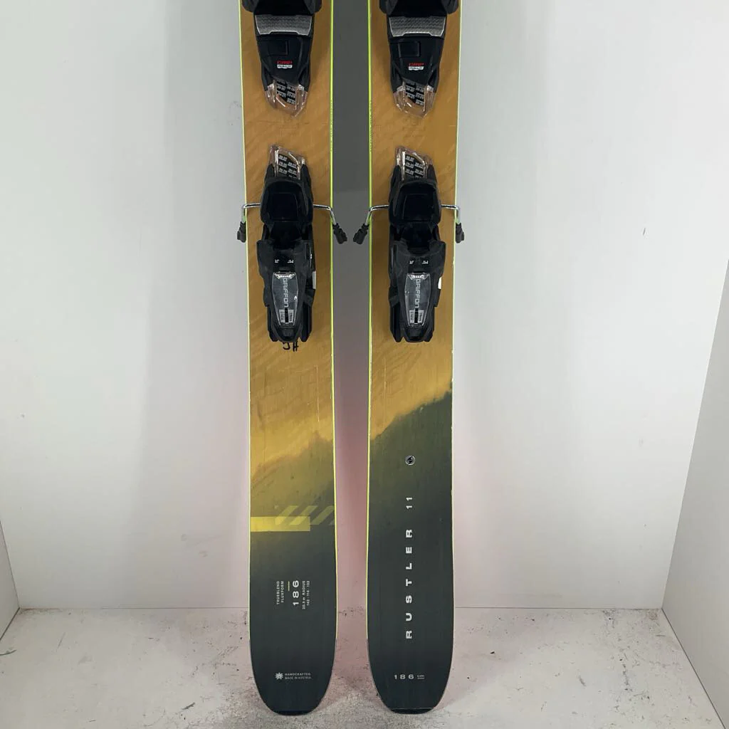 2025 Blizzard Rustler 11 w/ Marker Griffon TCX 13 Demo Bindings - Image 21