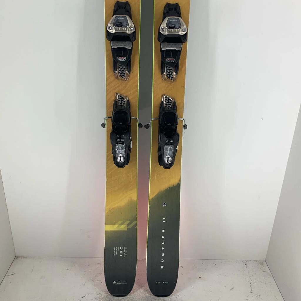 2025 Blizzard Rustler 11 w/ Marker Griffon TCX 13 Demo Bindings - Image 9