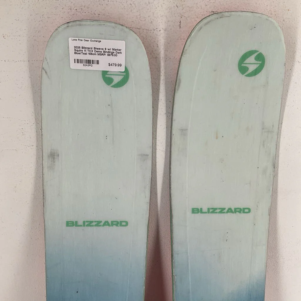 2025 Blizzard Sheeva 9 w/ Marker Squire 11 TCX Demo Bindings - Image 3