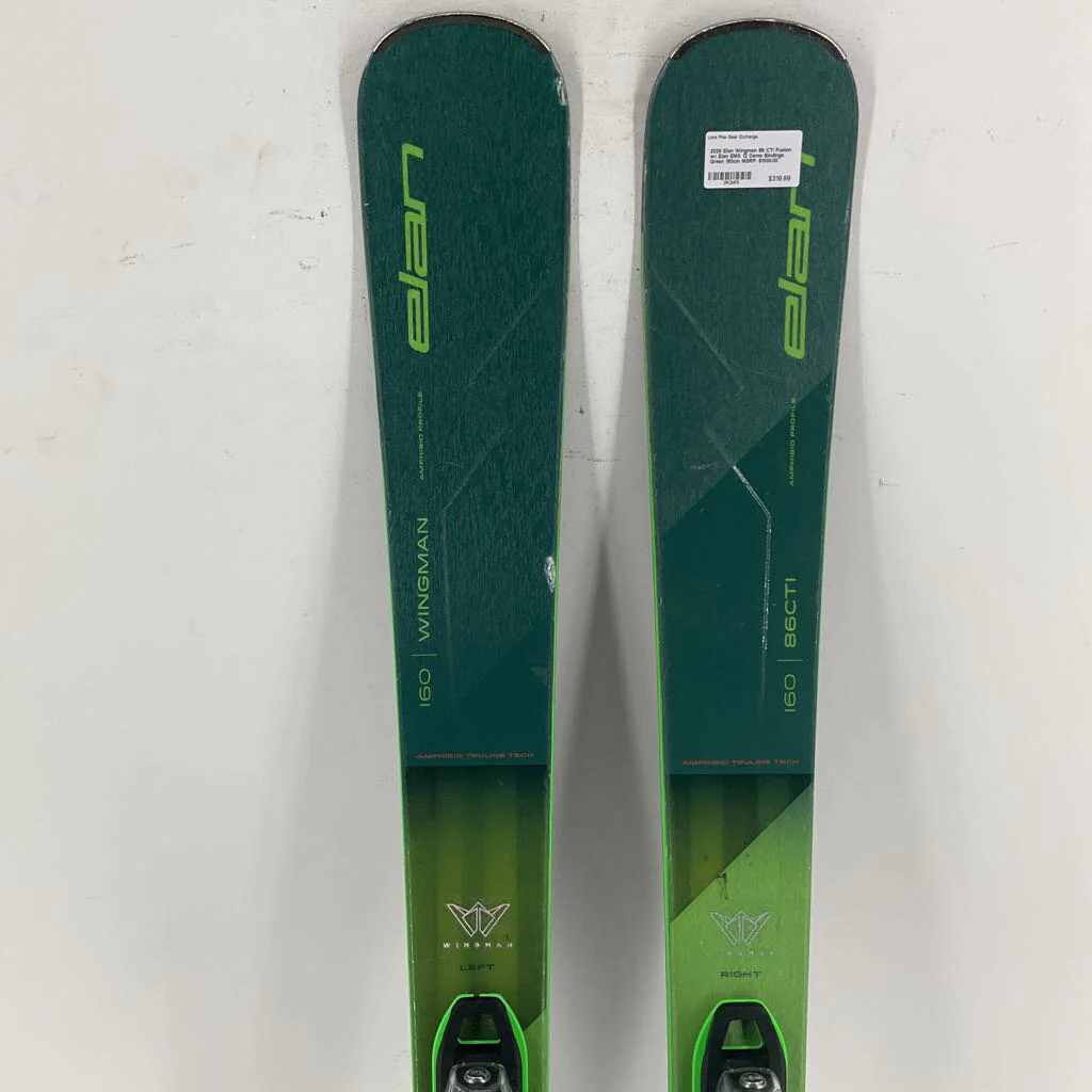 2025 Elan Wingman 86 CTi Fusion w/ Elan EMX 12 Demo Bindings