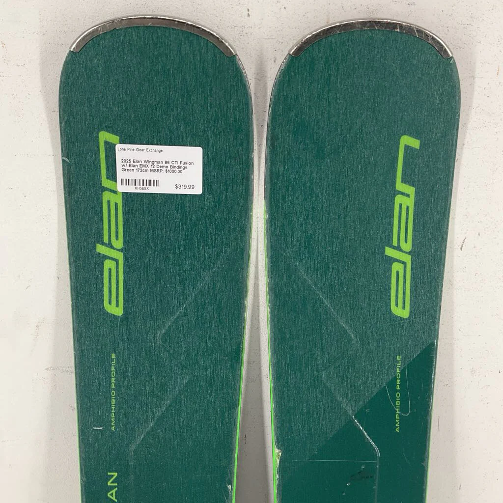 2025 Elan Wingman 86 CTi Fusion w/ Elan EMX 12 Demo Bindings - Image 19
