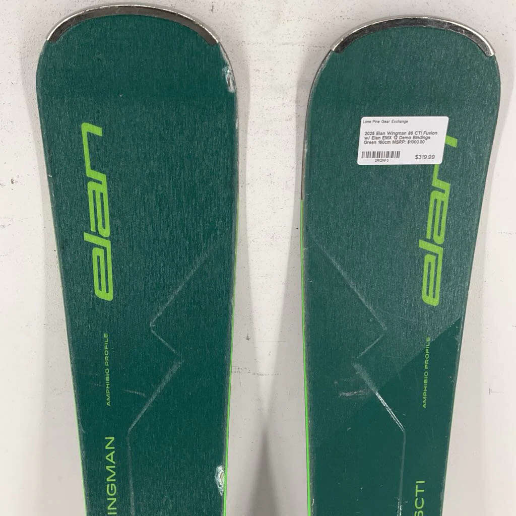 2025 Elan Wingman 86 CTi Fusion w/ Elan EMX 12 Demo Bindings - Image 3