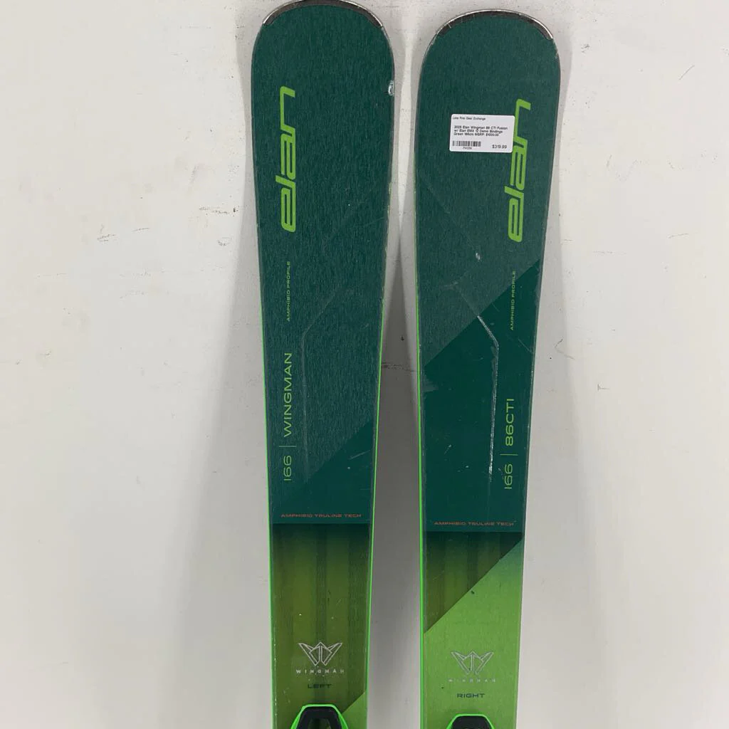 2025 Elan Wingman 86 CTi Fusion w/ Elan EMX 12 Demo Bindings - Image 9
