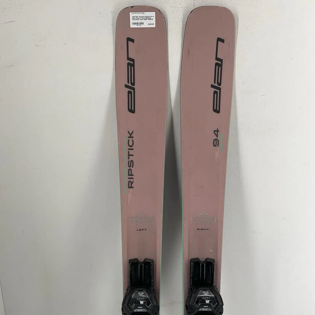 2025 Elan Women's Ripstick 94 w/ Elan Attack 11 Demo Bindings - Image 29