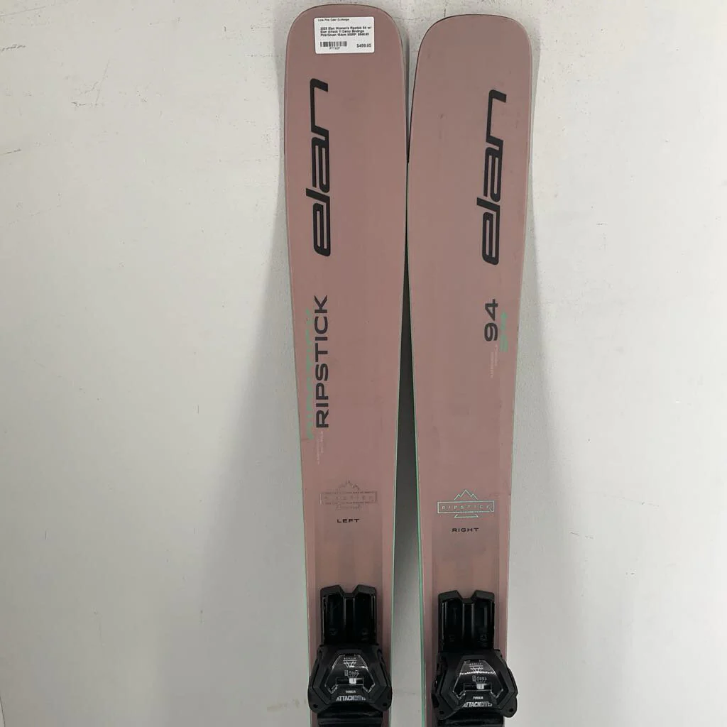 2025 Elan Women's Ripstick 94 w/ Elan Attack 11 Demo Bindings - Image 37
