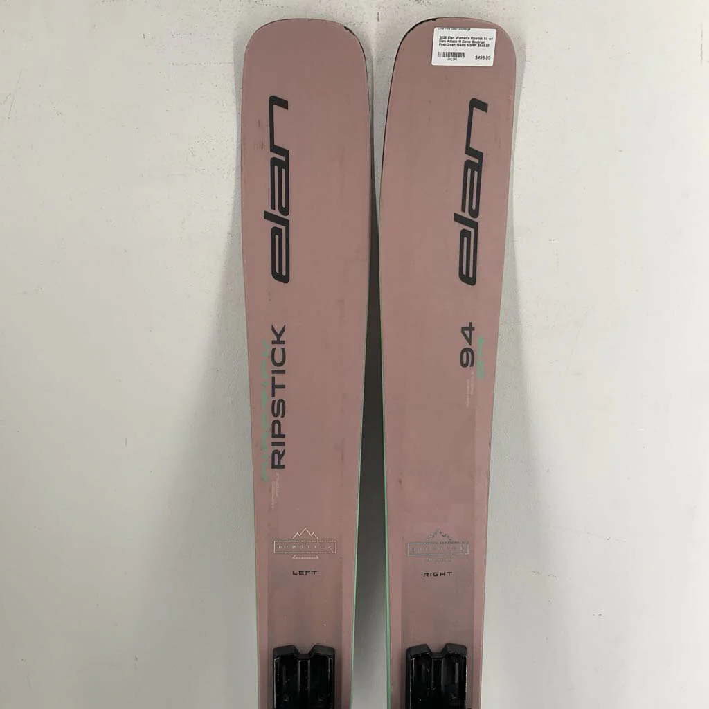 2025 Elan Women's Ripstick 94 w/ Elan Attack 11 Demo Bindings - Image 45