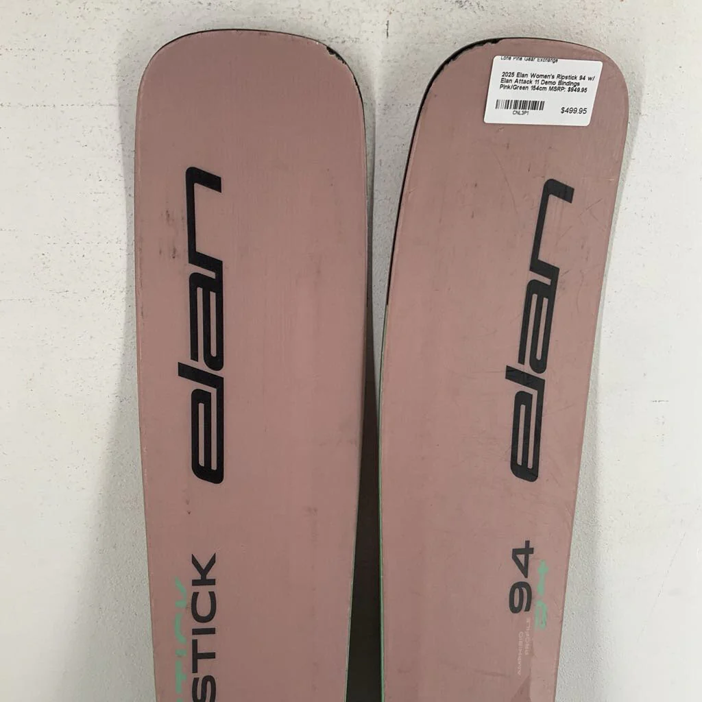 2025 Elan Women's Ripstick 94 w/ Elan Attack 11 Demo Bindings - Image 47