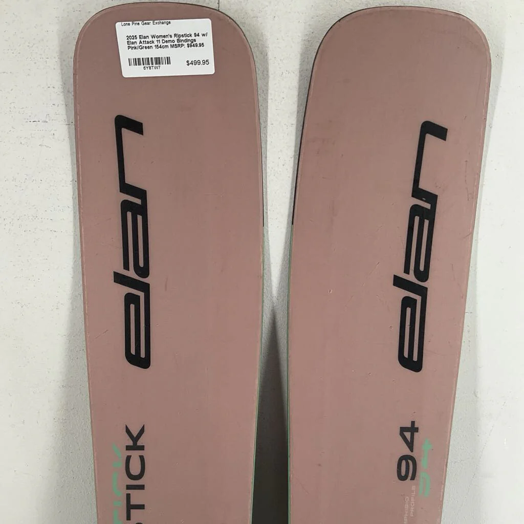 2025 Elan Women's Ripstick 94 w/ Elan Attack 11 Demo Bindings - Image 59