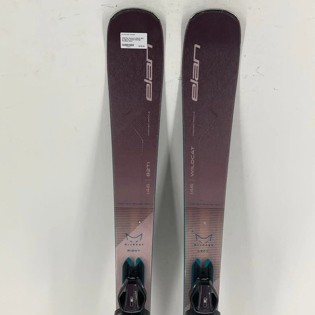 2025 Elan Women's Wildcat 82Ti w/ Elan EL 9 Demo Bindings