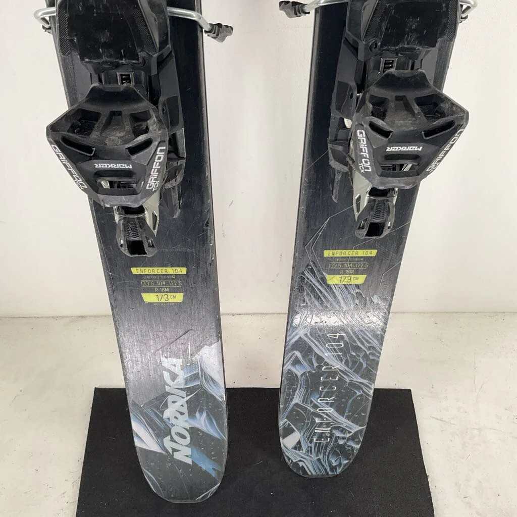 2025 Nordica Enforcer 104 w/ Marker Griffon 13 Demo Bindings - Image 14