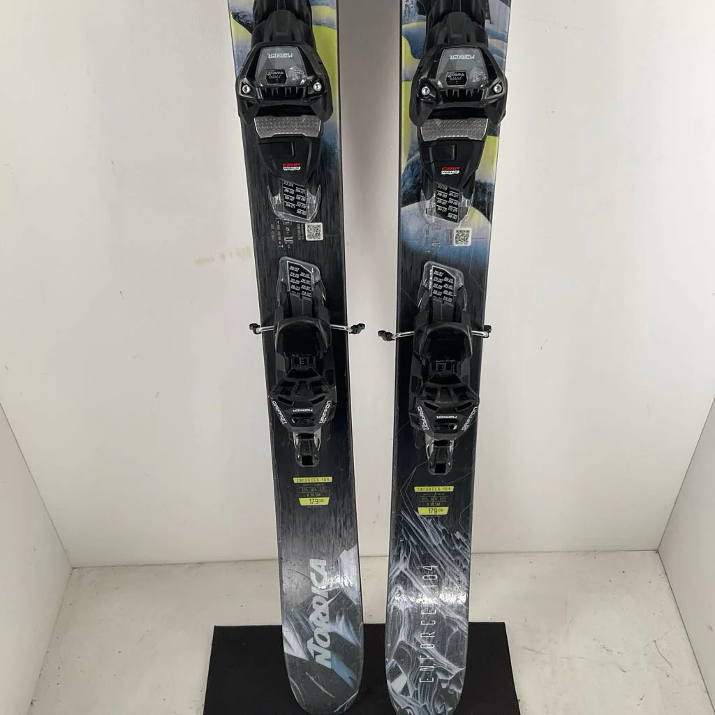 2025 Nordica Enforcer 104 w/ Marker Griffon 13 Demo Bindings - Image 2