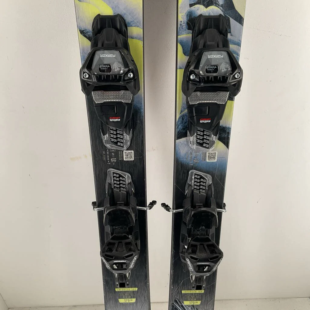 2025 Nordica Enforcer 104 w/ Marker Griffon 13 Demo Bindings - Image 15
