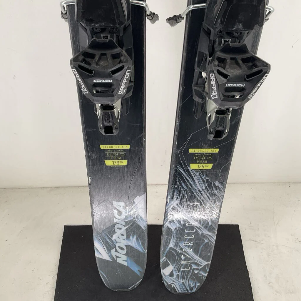 2025 Nordica Enforcer 104 w/ Marker Griffon 13 Demo Bindings - Image 16