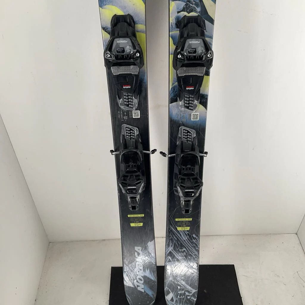 2025 Nordica Enforcer 104 w/ Marker Griffon 13 Demo Bindings *Edge Compression* - Image 2