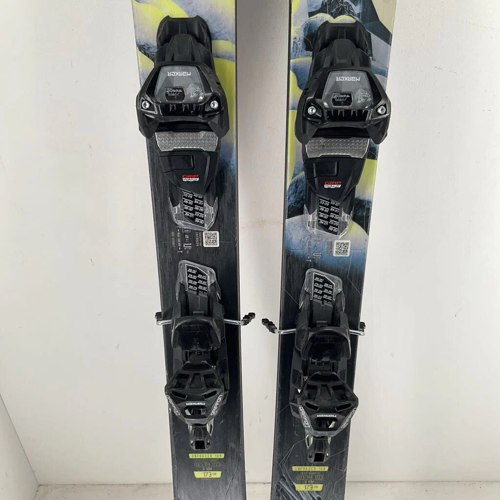 2025 Nordica Enforcer 104 w/ Marker Griffon 13 Demo Bindings *Edge Compression* - Image 6