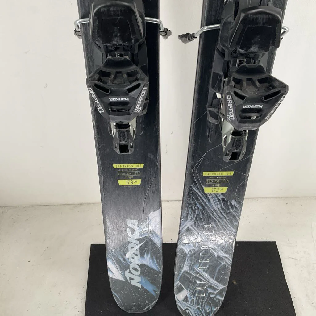 2025 Nordica Enforcer 104 w/ Marker Griffon 13 Demo Bindings *Edge Compression* - Image 7