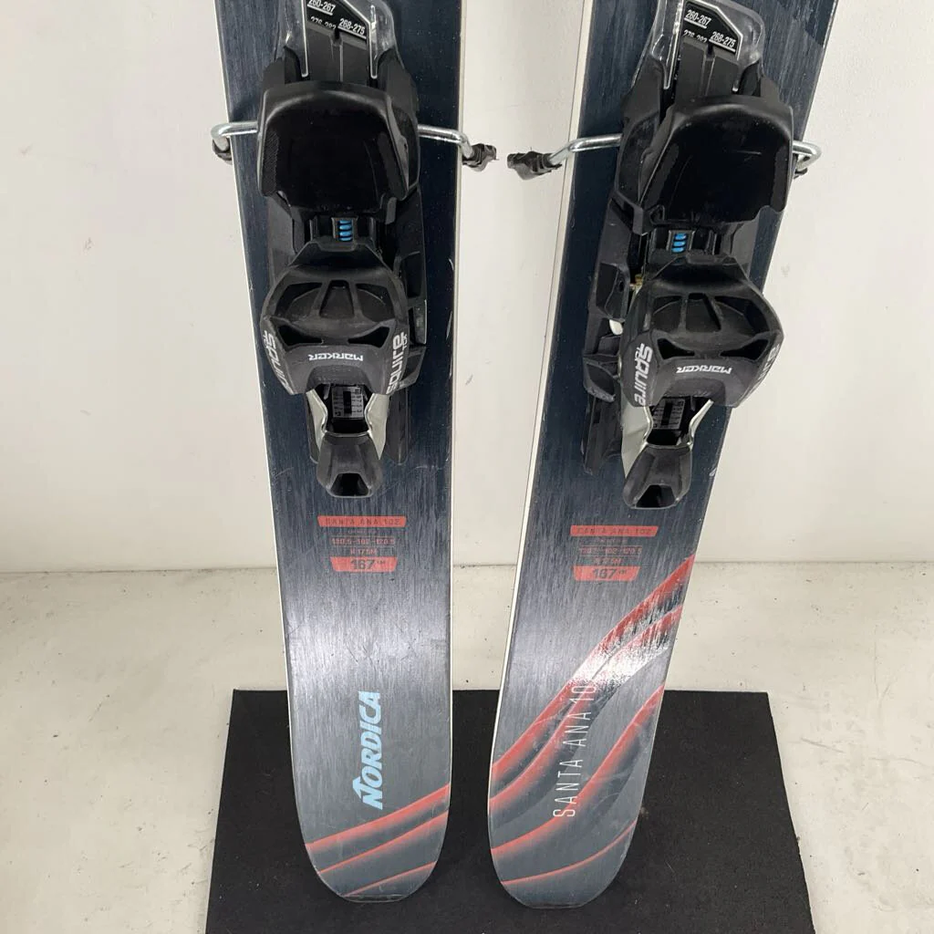 2025 Nordica Santa Ana 102 w/ Marker Squire 11 Demo Bindings - Image 6