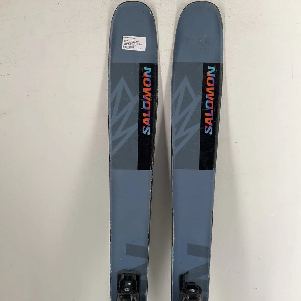 2025 Salomon QST 92 w/ Salomon M11 Demo Bindings *topsheet damage*