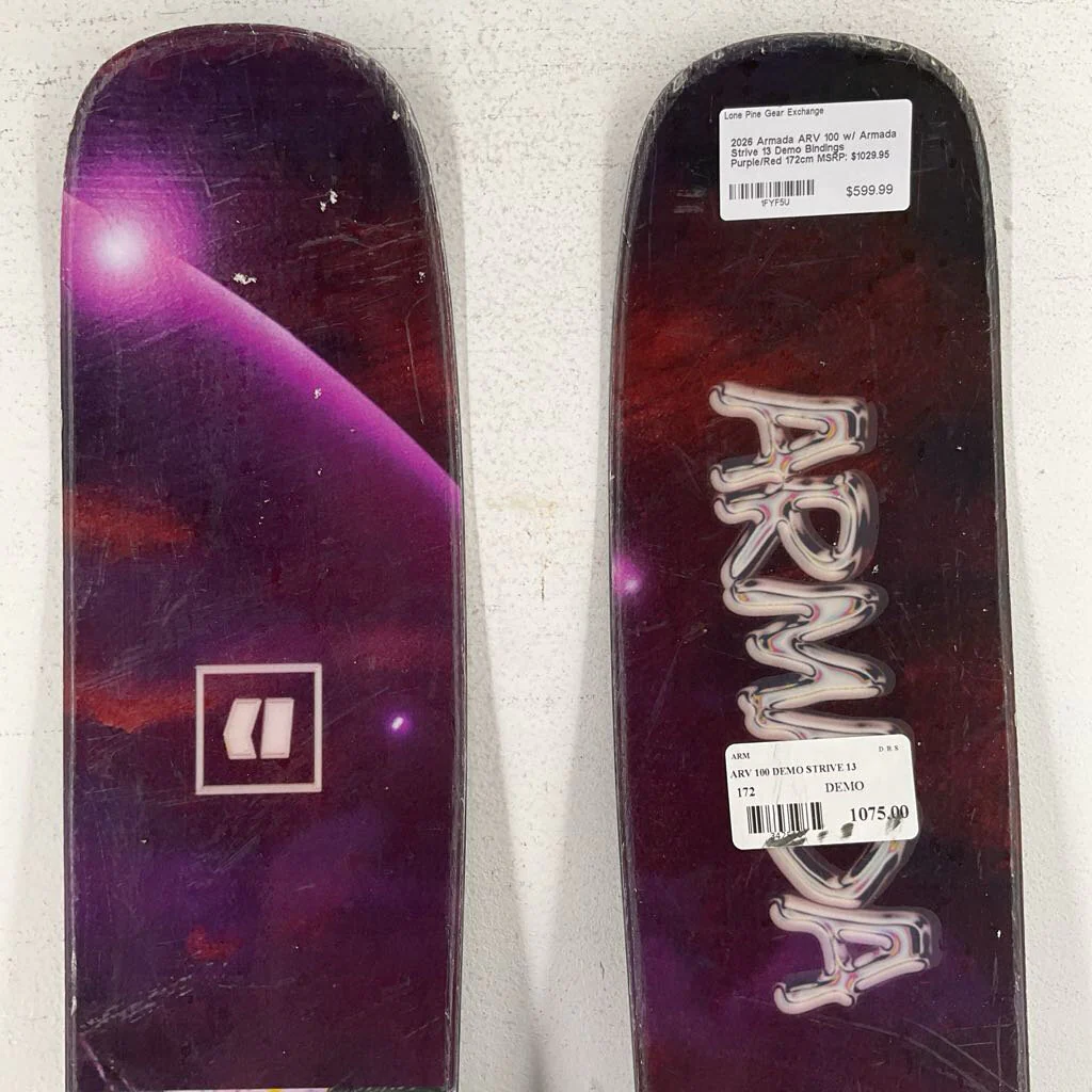 2026 Armada ARV 100 w/ Armada Strive 13 Demo Bindings - Image 7