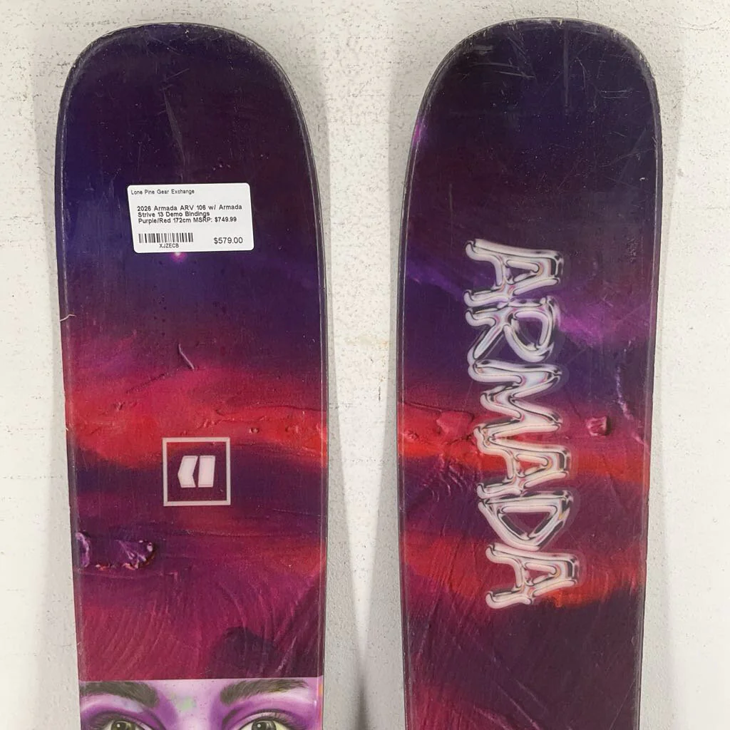 2026 Armada ARV 106 w/ Armada Strive 13 Demo Bindings - Image 19