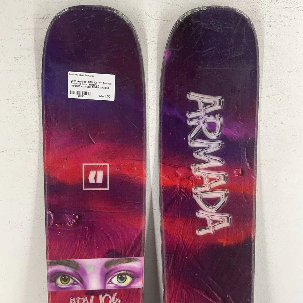 2026 Armada ARV 106 w/ Armada Strive 13 Demo Bindings - Image 27