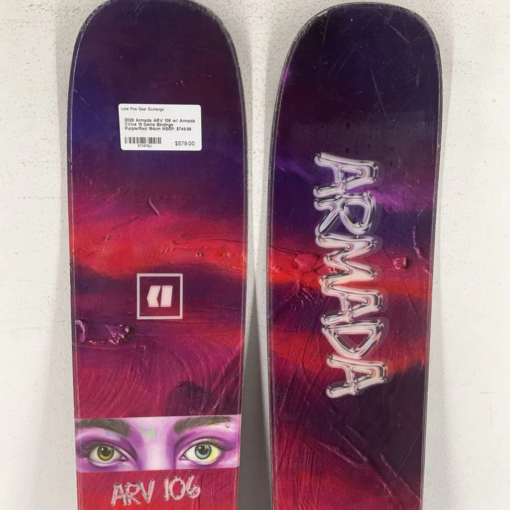 2026 Armada ARV 106 w/ Armada Strive 13 Demo Bindings - Image 3