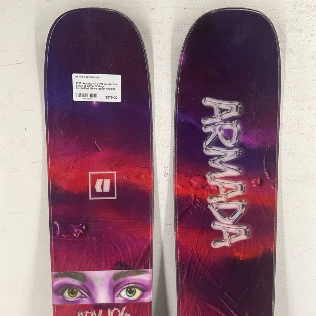 2026 Armada ARV 106 w/ Armada Strive 13 Demo Bindings - Image 35
