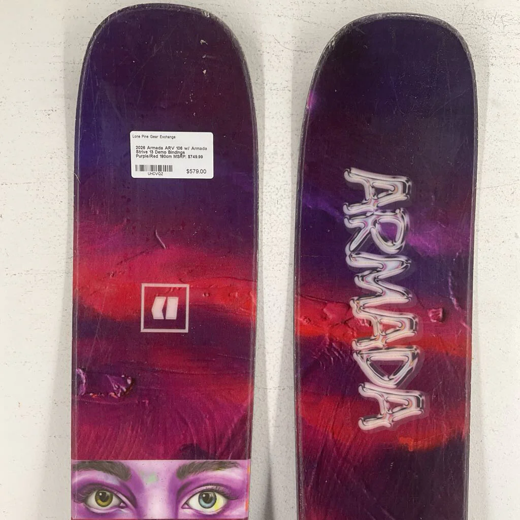 2026 Armada ARV 106 w/ Armada Strive 13 Demo Bindings - Image 42