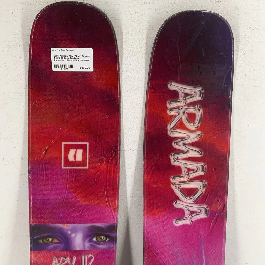 2026 Armada ARV 112 w/ Armada Strive 13 Demo Bindings - Image 11