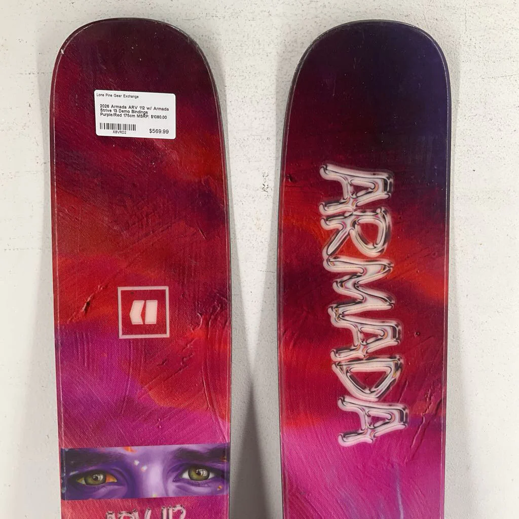 2026 Armada ARV 112 w/ Armada Strive 13 Demo Bindings - Image 3