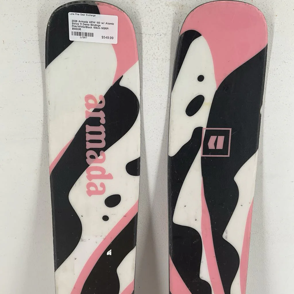 2026 Armada ARW 100 w/ Atomic Strive 11 Demo Bindings - Image 3